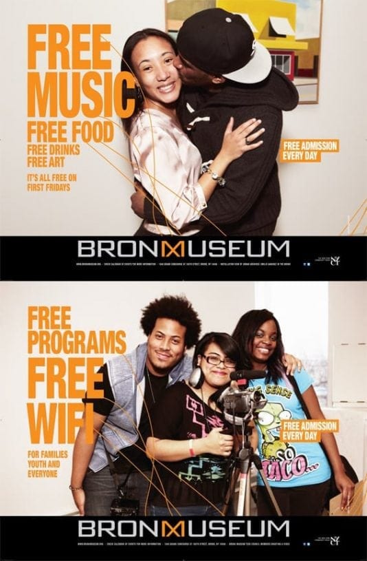 Bronx Museum ads Tronvig Group